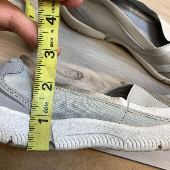 Skechers Be Lux Daylights Air-Cooled Memory Foam Grey/Silver Women's 7 - Picture 10 of 11